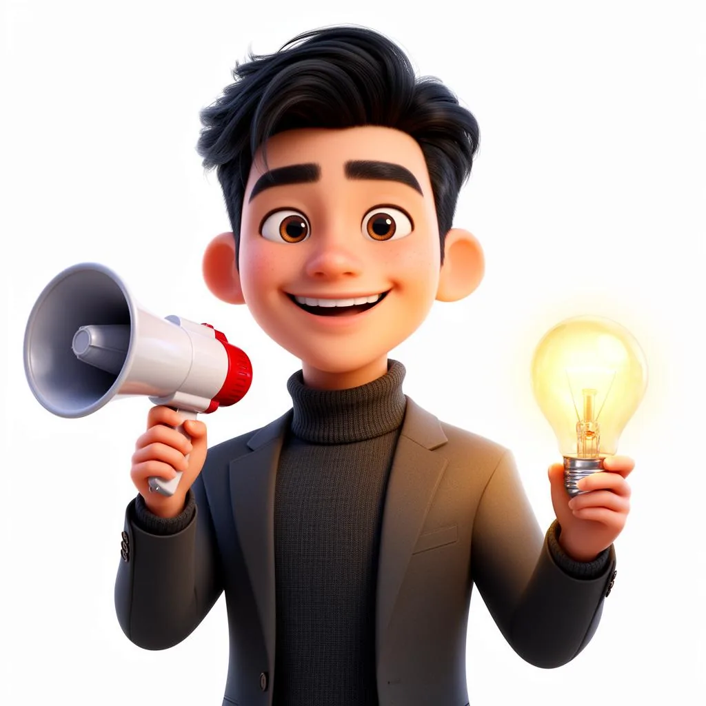 首席内容官 - Pixar 3D 人物形象