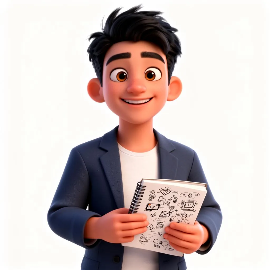 内容专家 - Pixar 3D 人物形象