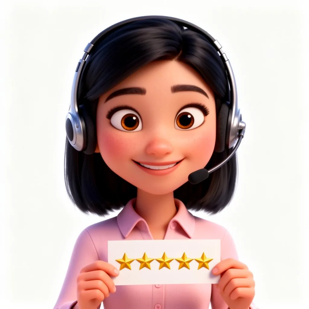 客户成功经理 - Pixar 3D 人物形象