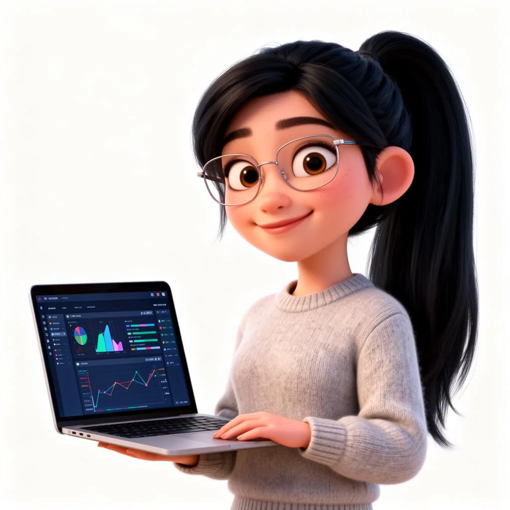 数据分析师 - Pixar 3D 人物形象