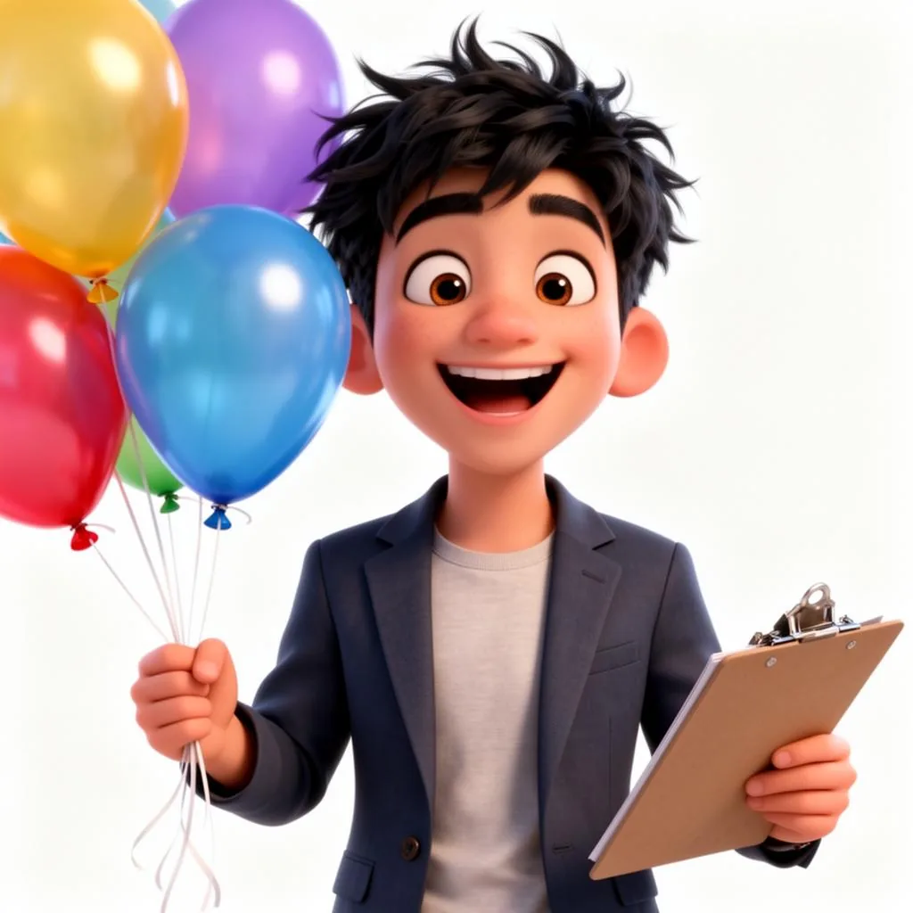 活动策划经理 - Pixar 3D 人物形象