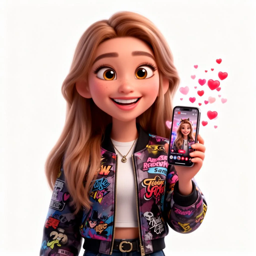 KOL/达人合作 - Pixar 3D 人物形象