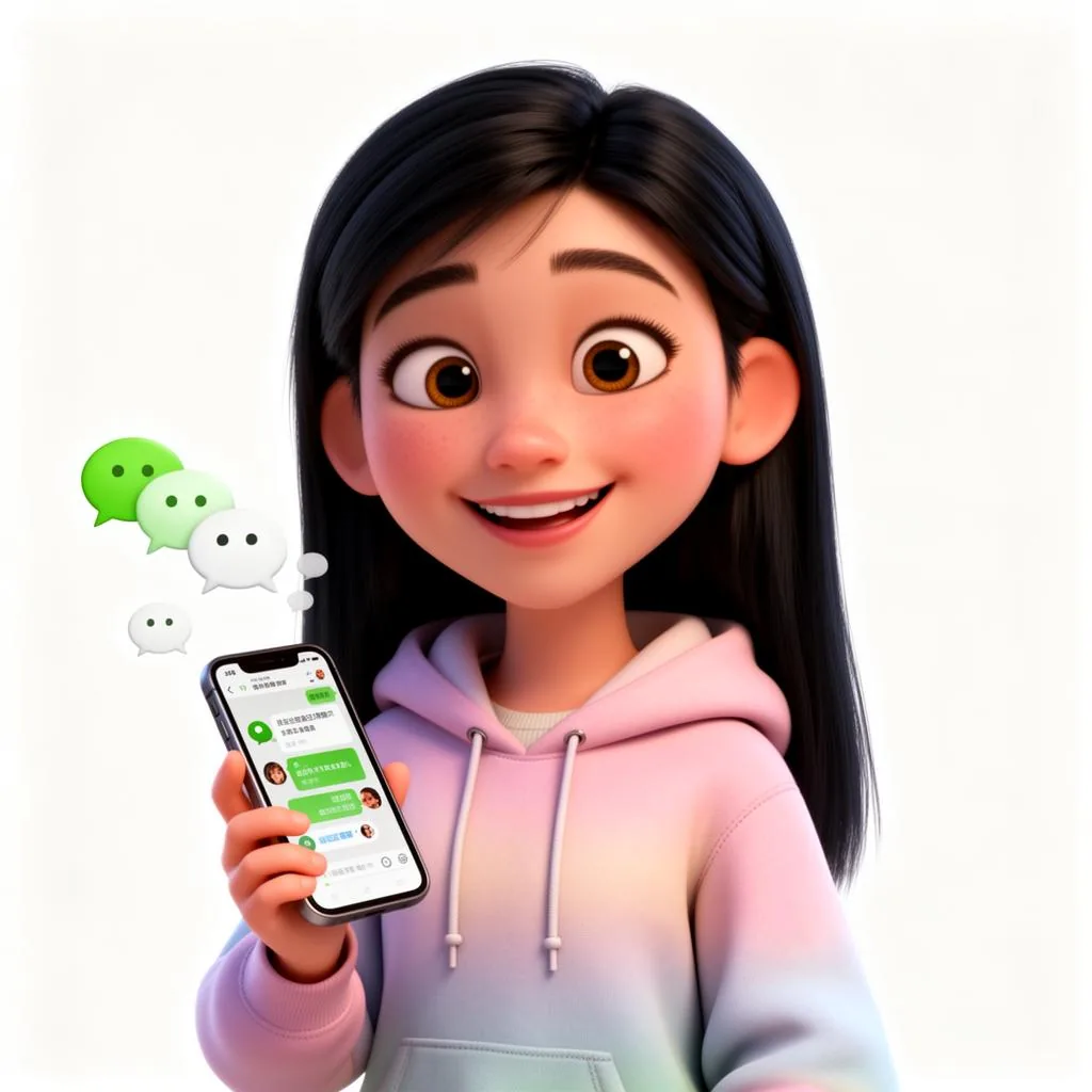 私域运营官 - Pixar 3D 人物形象