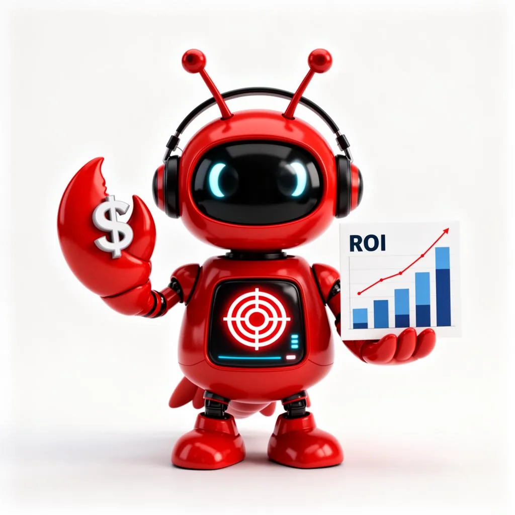 广告投放专家 - AI 机器人形象