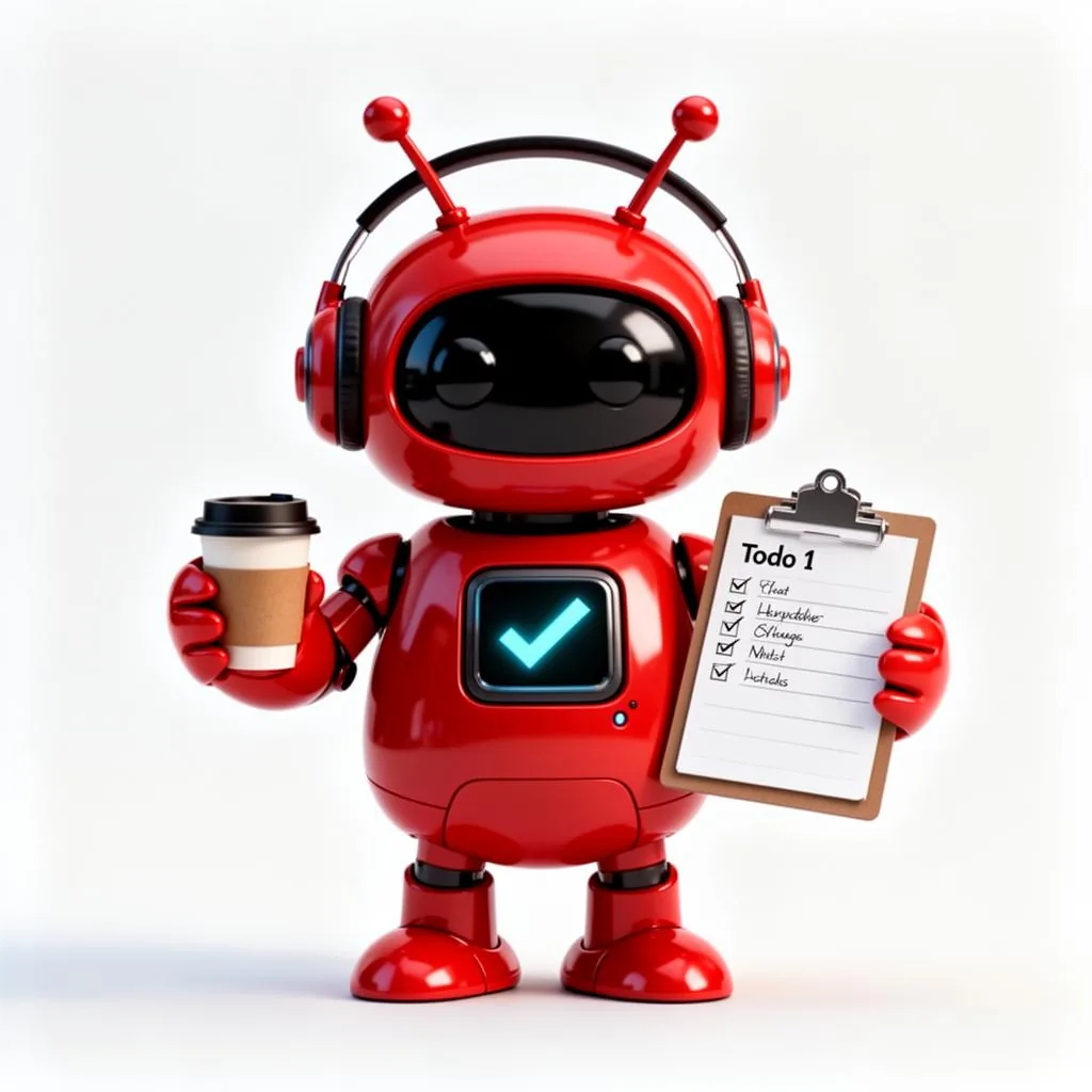 部门助理 - AI 机器人形象