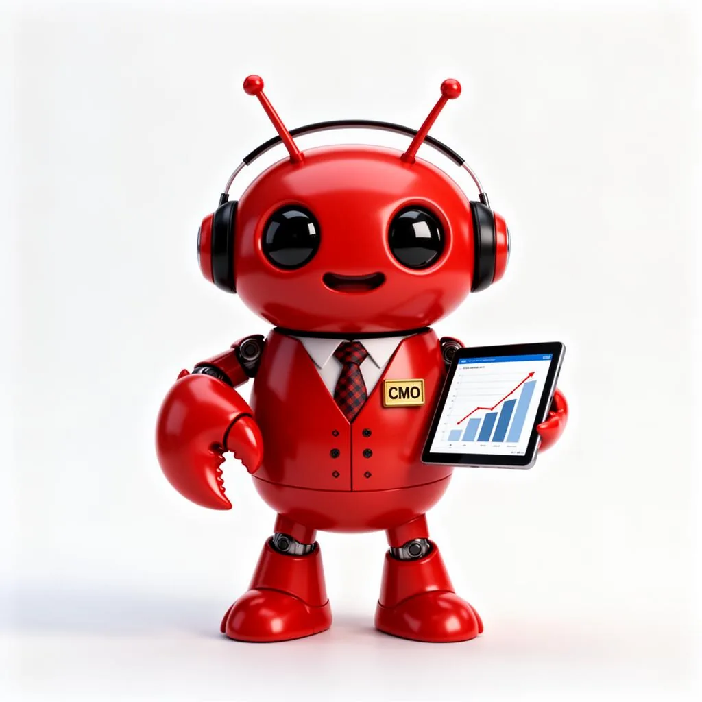 首席营销官 - AI 机器人形象