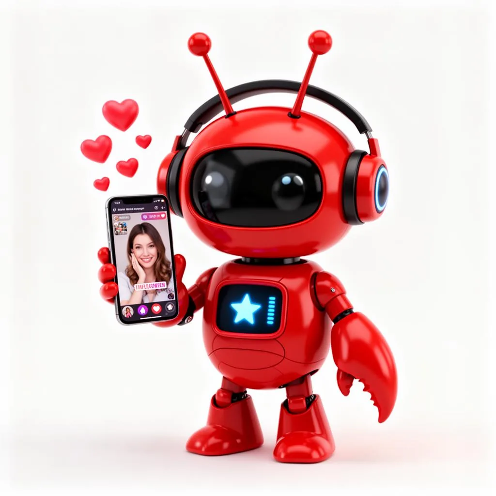 KOL/达人合作 - AI 机器人形象