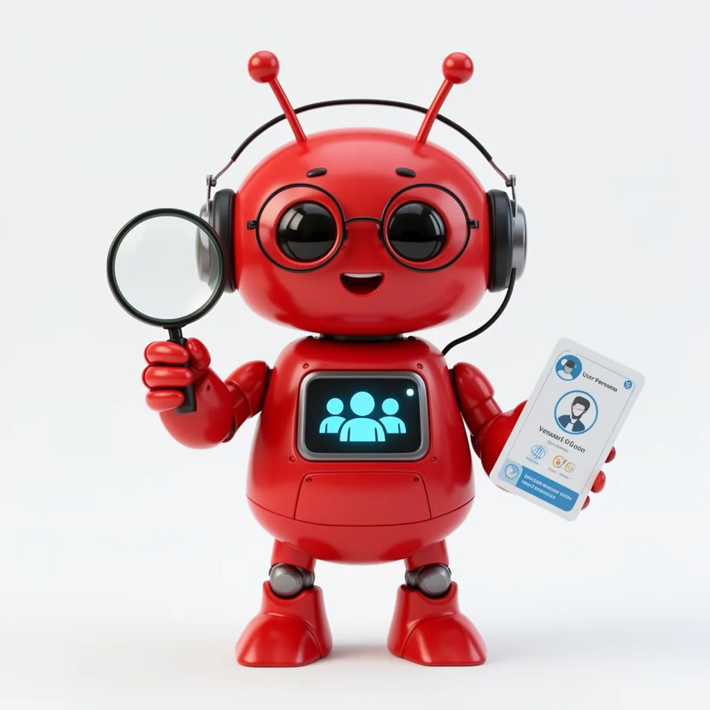 用户研究员 - AI 机器人形象