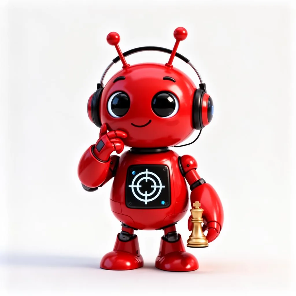 策略顾问 - AI 机器人形象